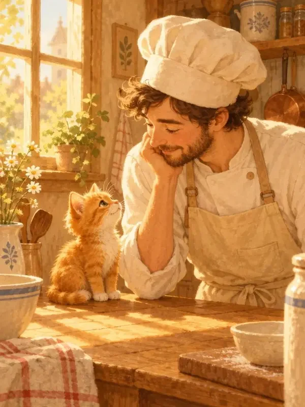 黄豆短剧最新《小猫与大厨》剧集封面